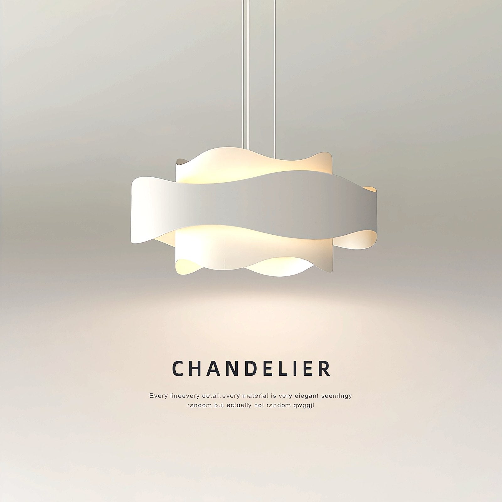 Feyran Round High Transparent Acrylic Pendant Light