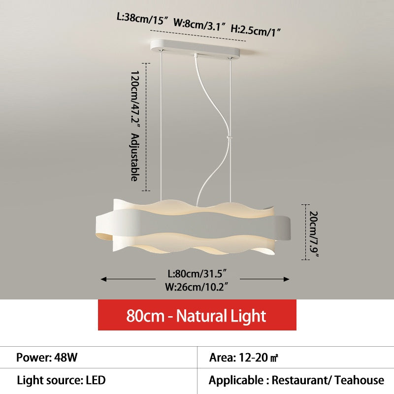 Feyran Long High-Transmission Acrylic Pendant Lamp