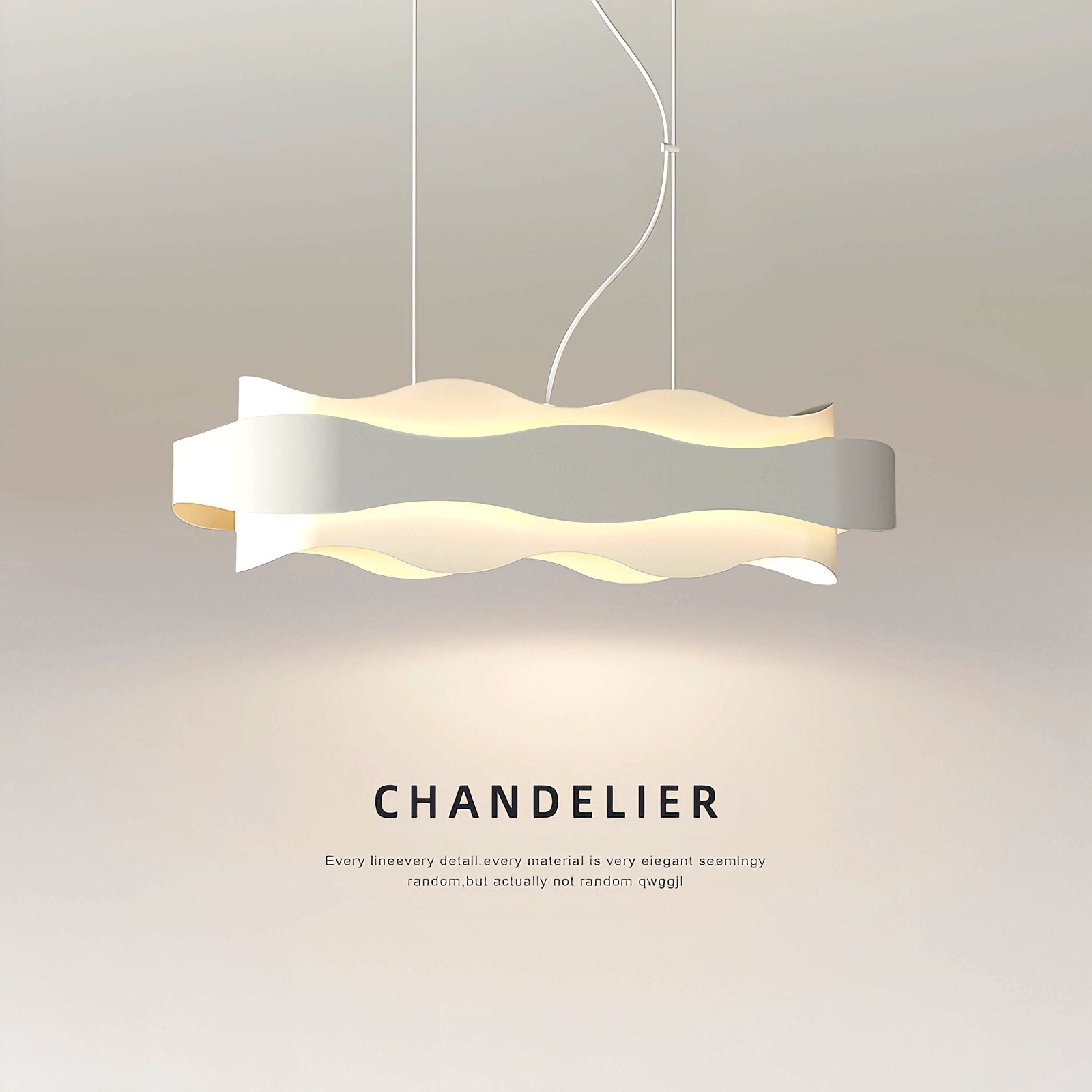 Feyran Long High-Transmission Acrylic Pendant Lamp