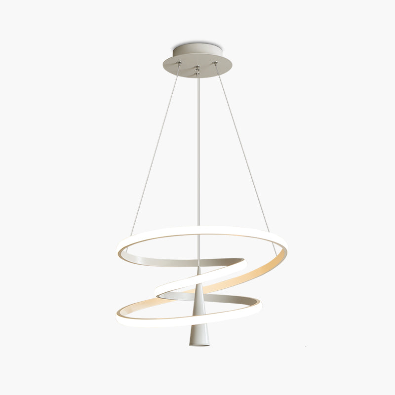 Feyran Acrylic Ring Spotlight Chandelier
