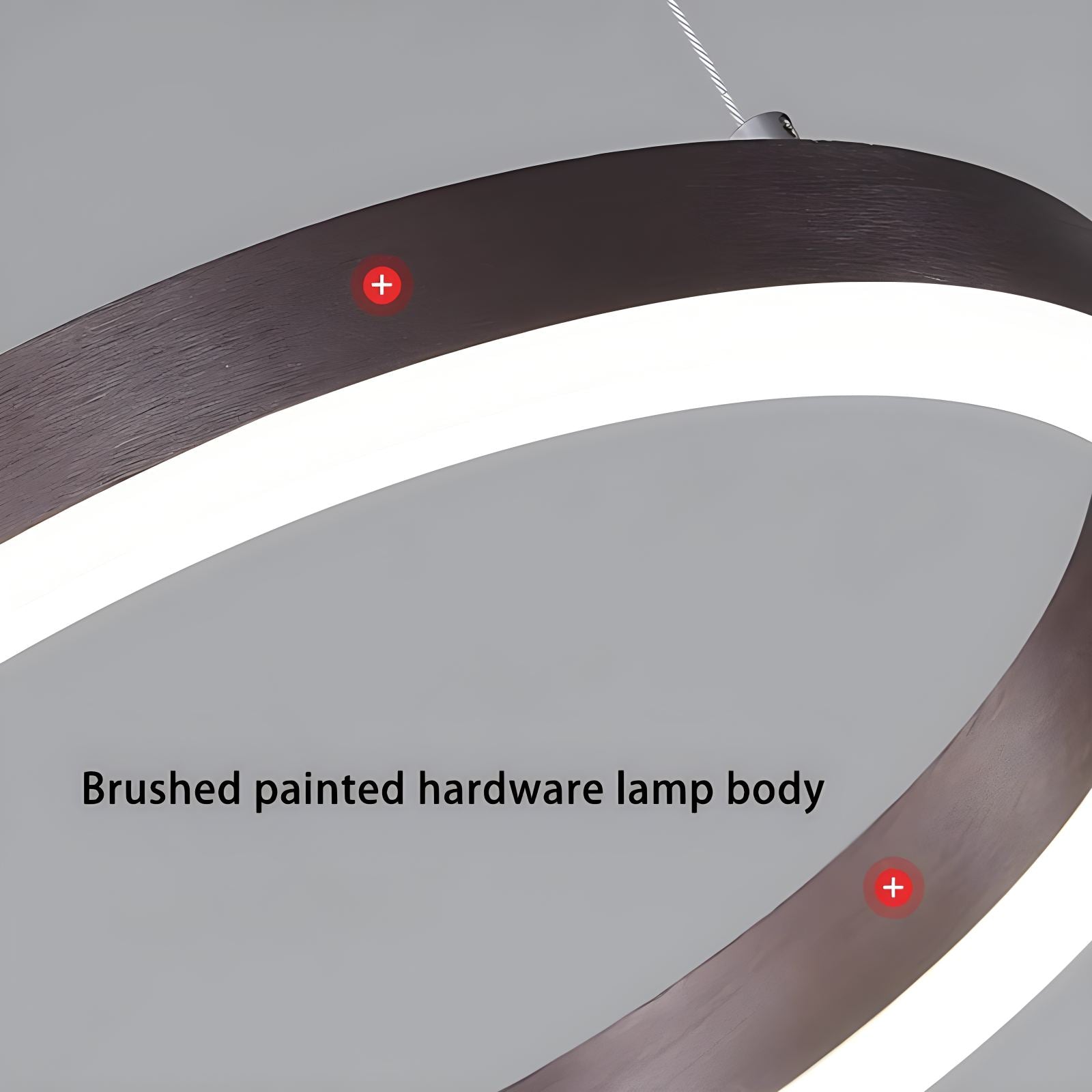 Feyran Nordic Light Luxury Double C Pendant Light