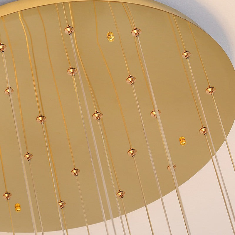 Feyran Luxury Water Drop Pendant Chandelier for Living Room