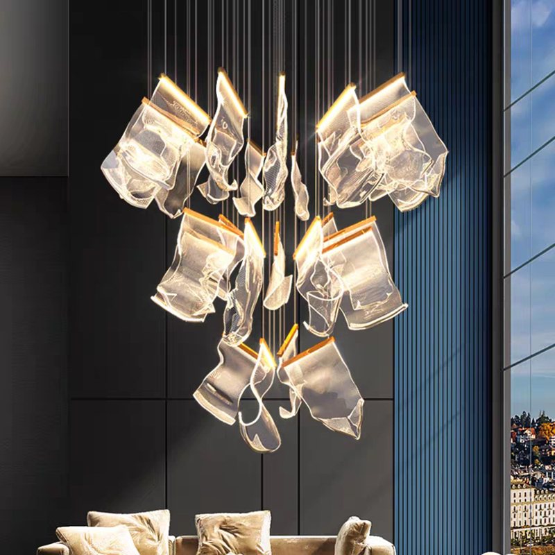 Feyran Light Luxury Art Large Chandelier