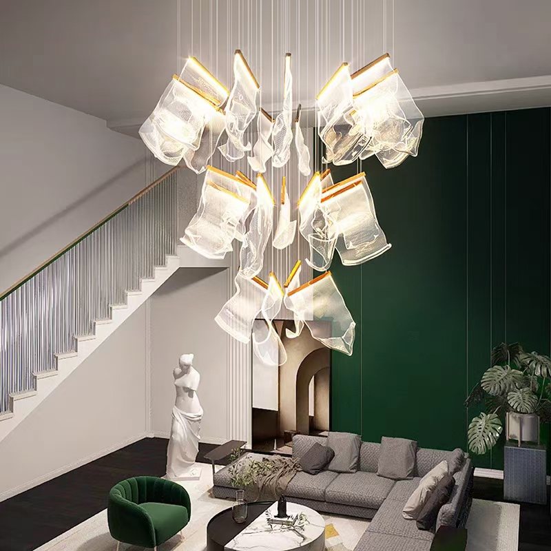 Feyran Light Luxury Art Large Chandelier