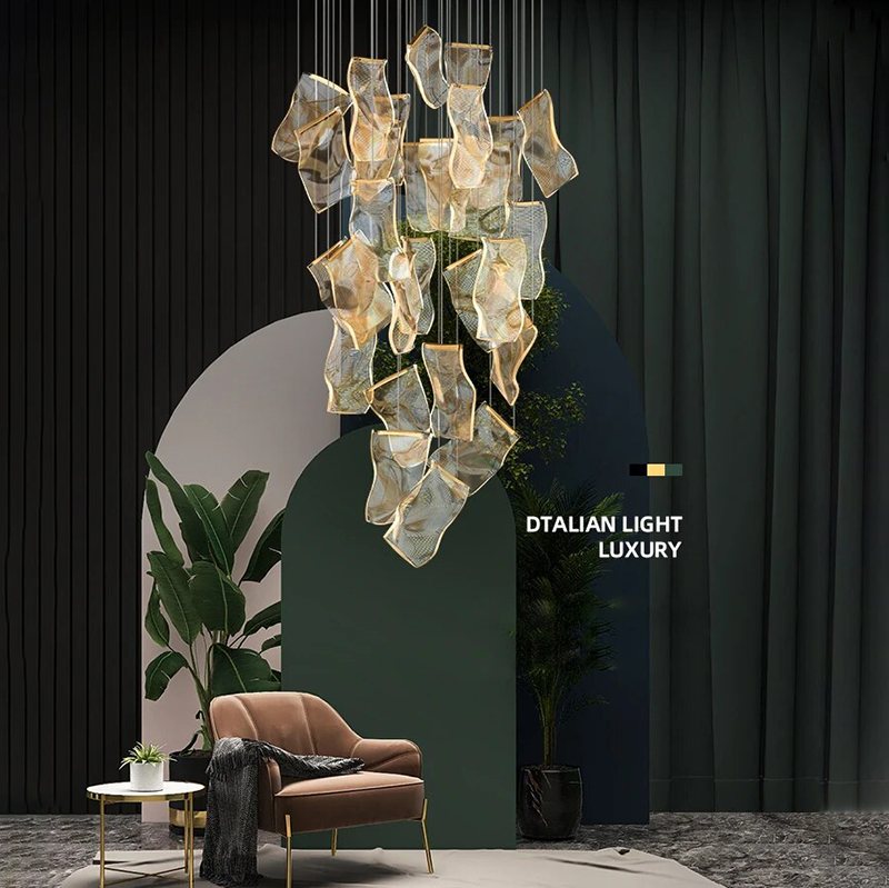 Feyran Light Luxury Art Large Chandelier