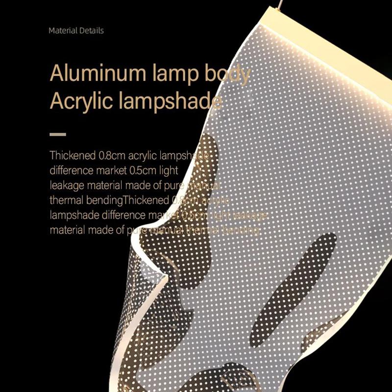Feyran Light Luxury Art Large Chandelier