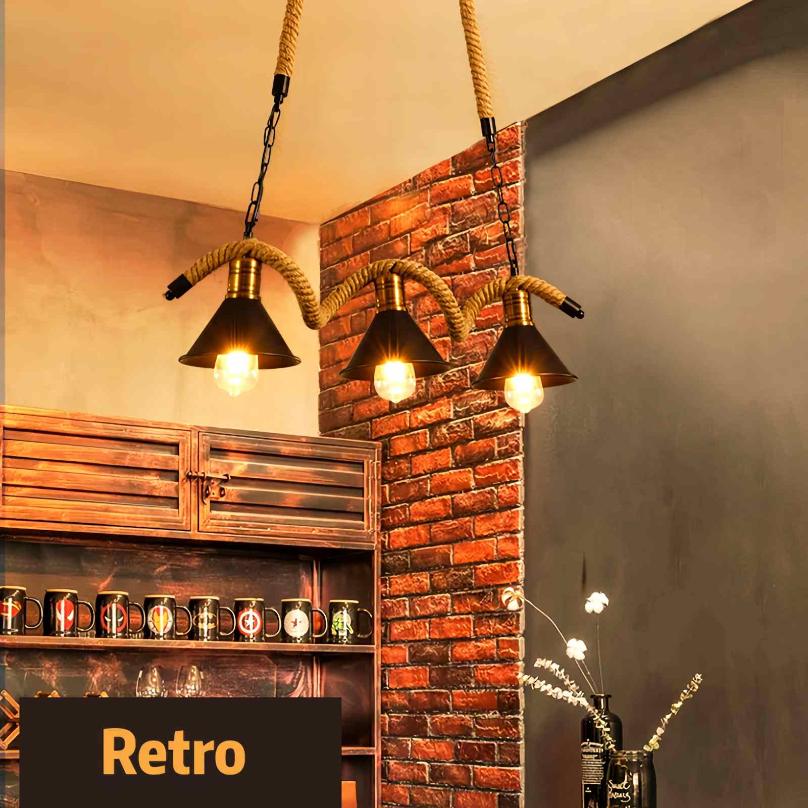 Feyran Epoch Vintage LED Pendant Light