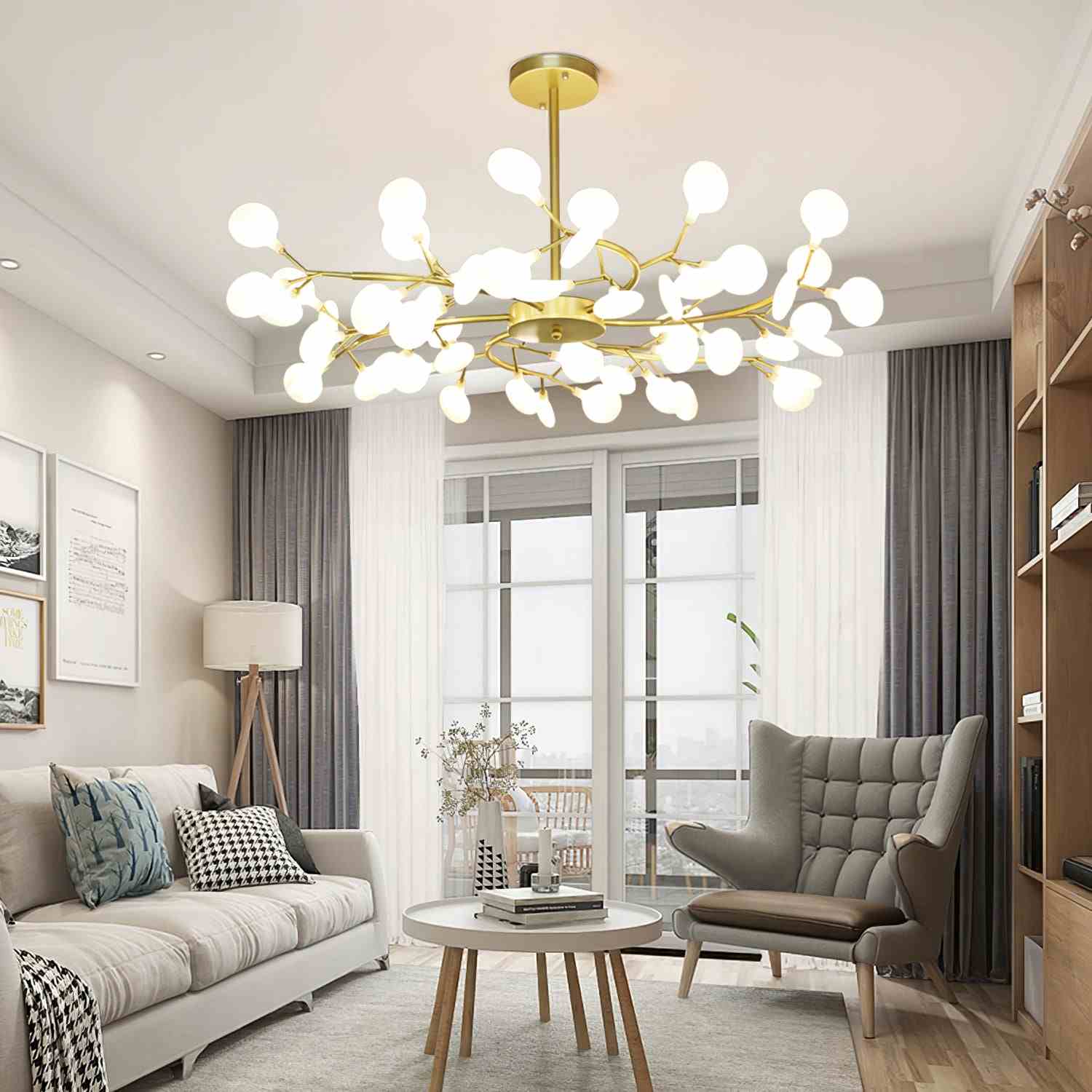 Feyran Firefly Sputnik LED Chandelier