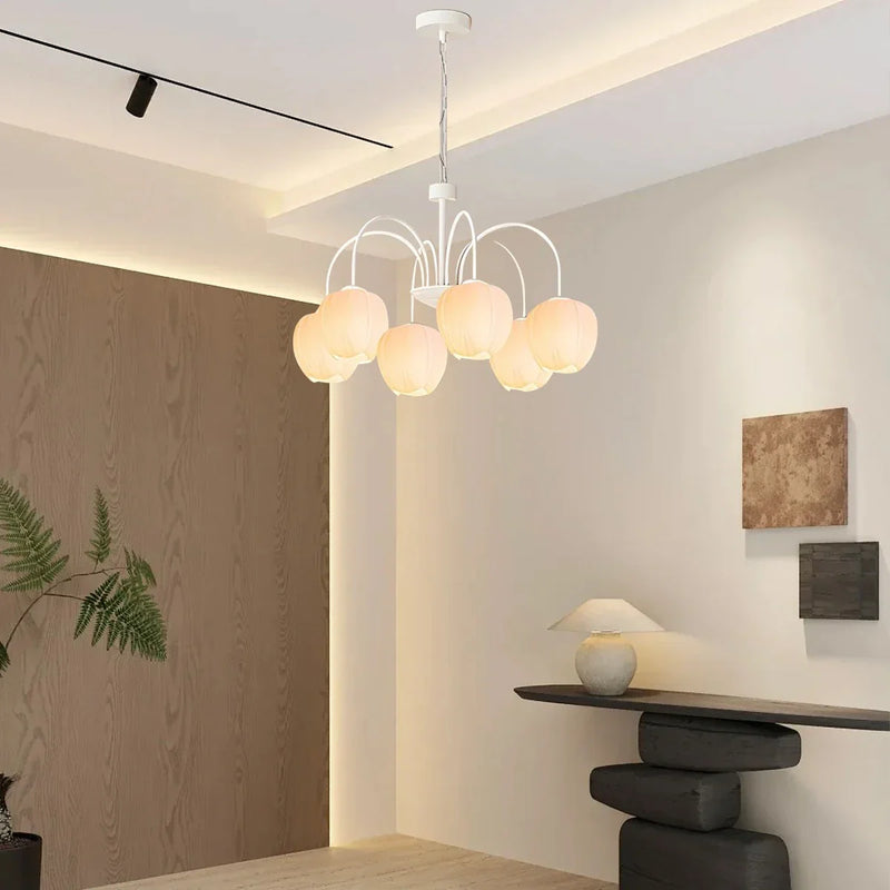 Feyran French Romance Tulip Matcha Chandelier