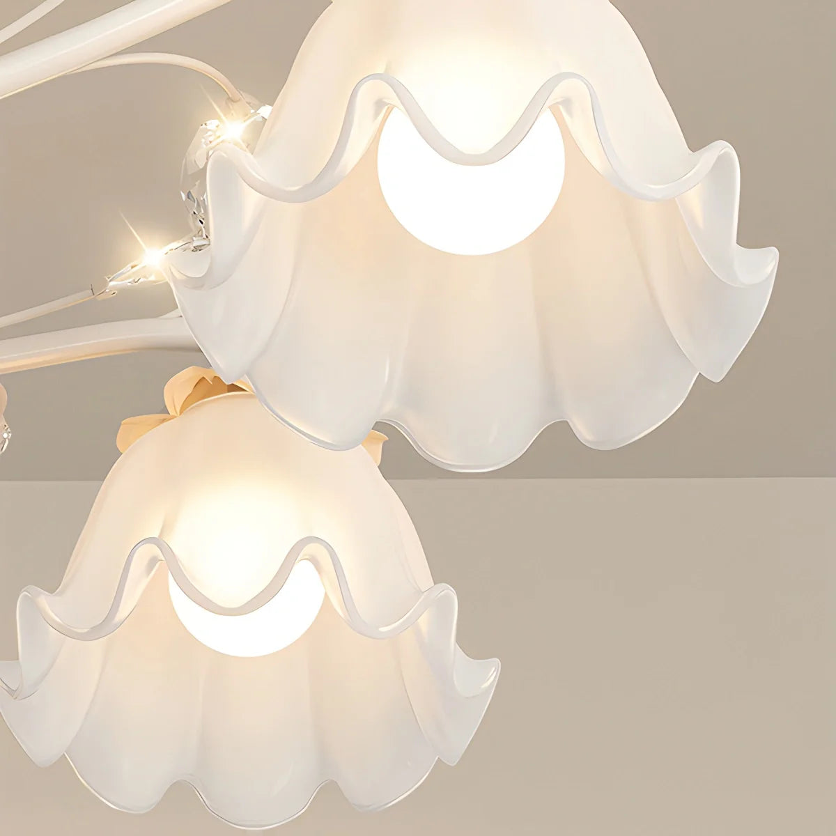 Feyran Creative Lily of the Valley Flower Chandelier