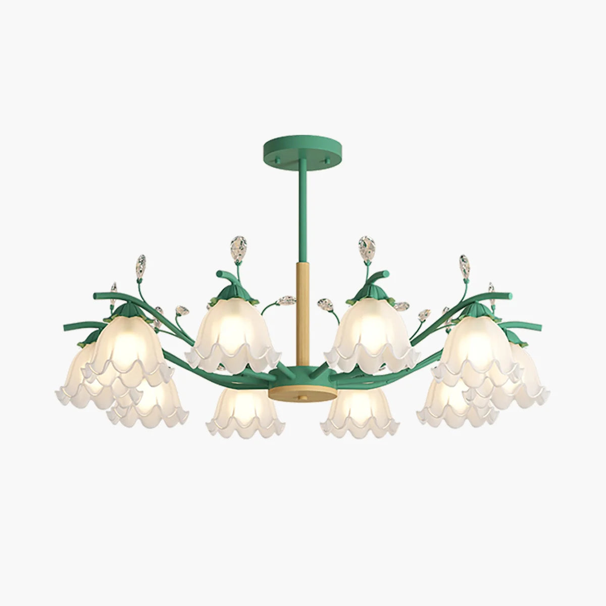 Feyran Creative Lily of the Valley Flower Chandelier