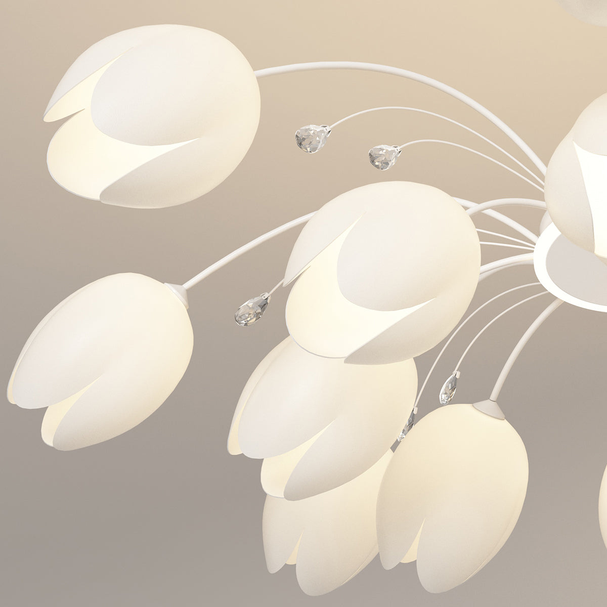 Feyran Nordic Simple Flower Chandelier