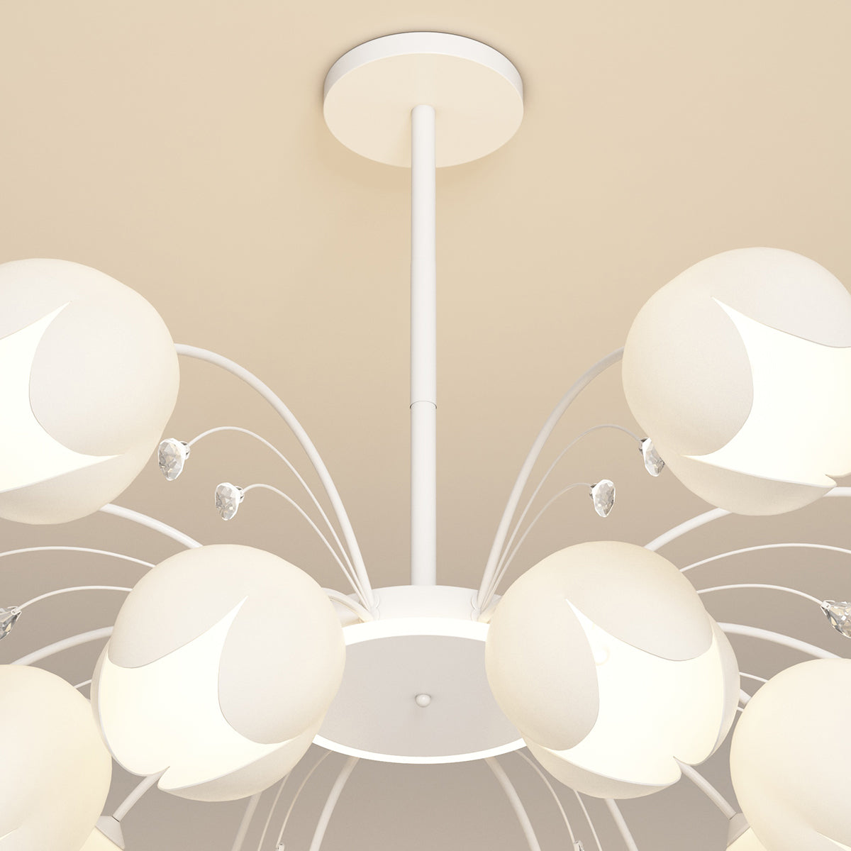 Feyran Nordic Simple Flower Chandelier