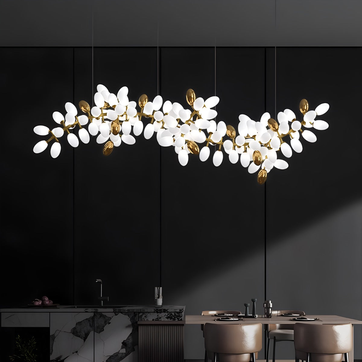 Feyran Nordic Grape Shape Chandelier