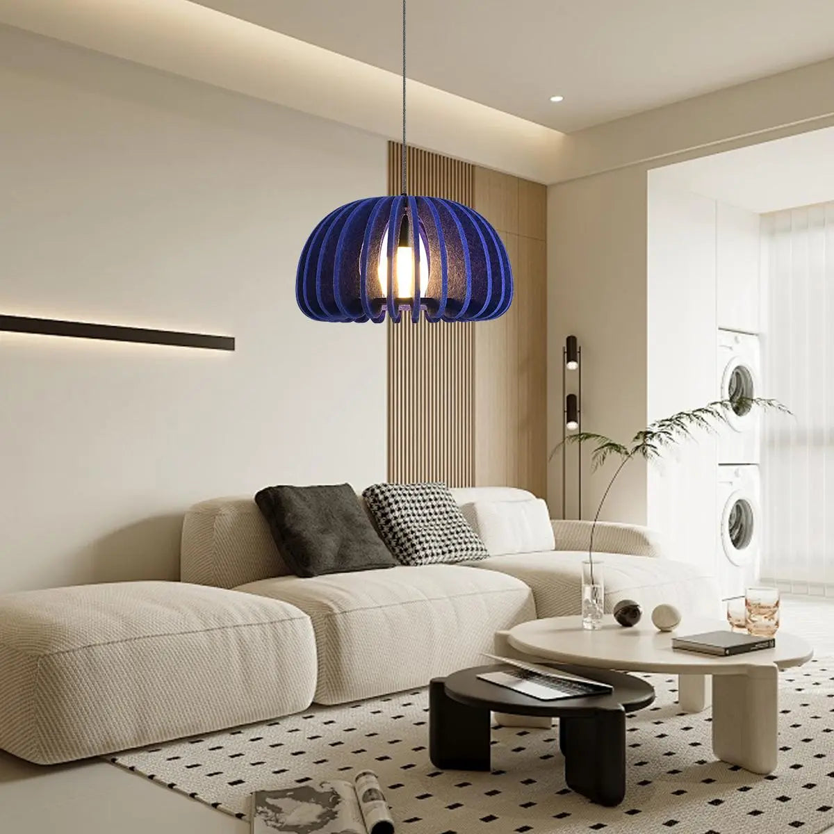 Feyran Half Circle Ball Birdcage Acoustic Pendant Light