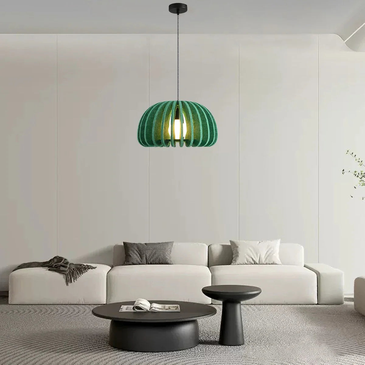 Feyran Half Circle Ball Birdcage Acoustic Pendant Light