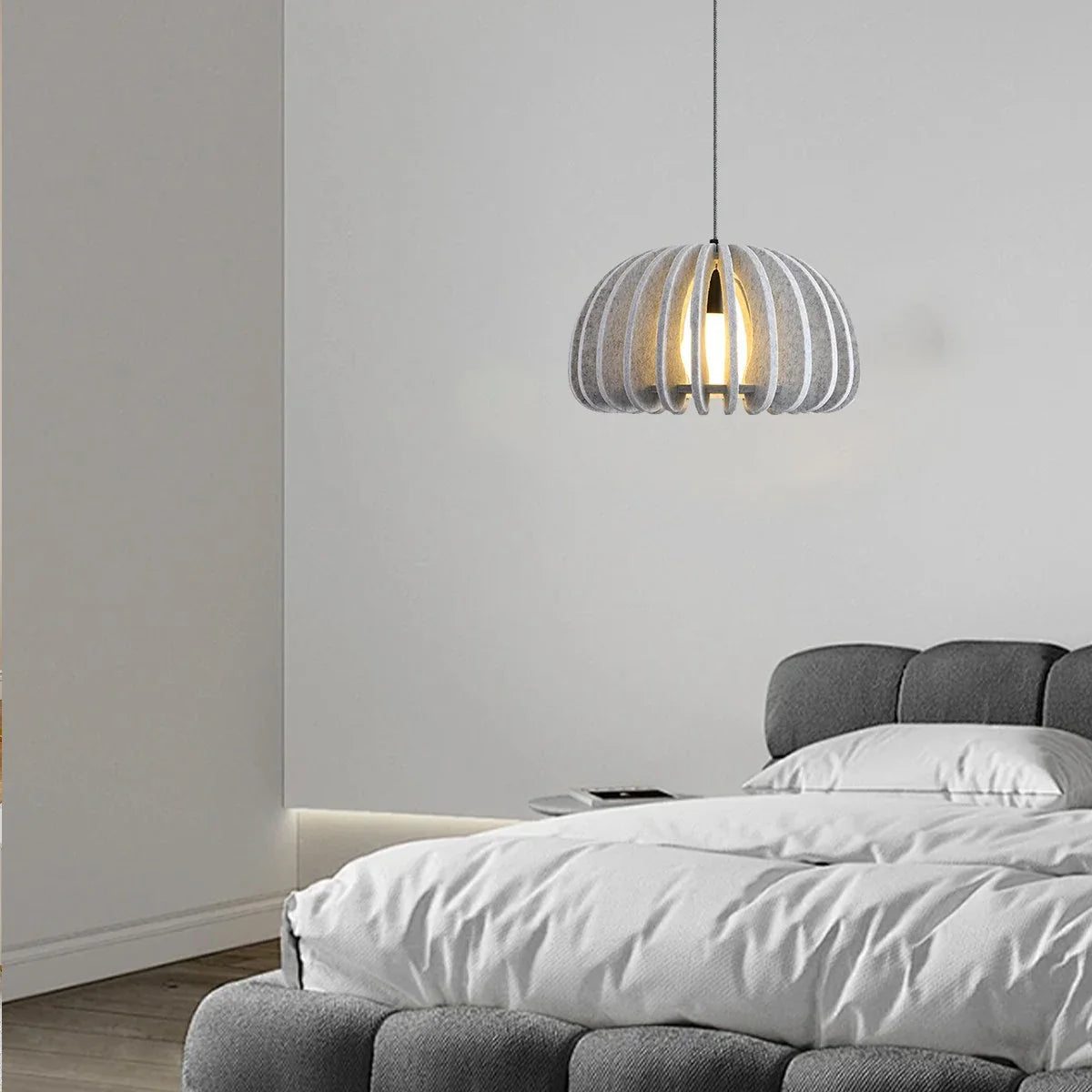 Feyran Half Circle Ball Birdcage Acoustic Pendant Light
