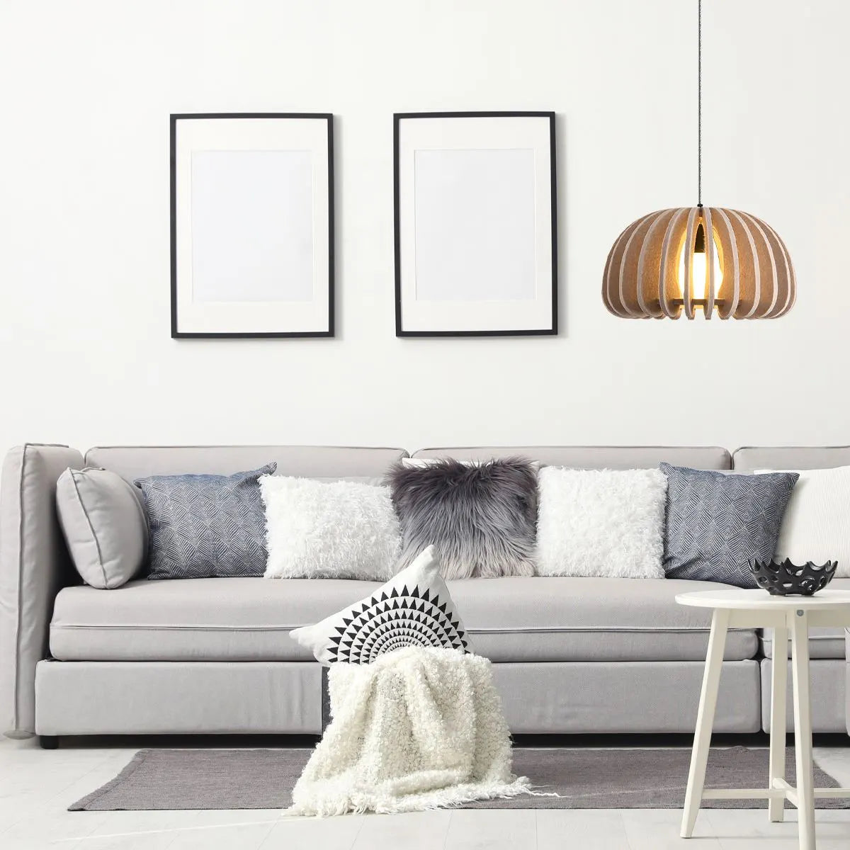 Feyran Half Circle Ball Birdcage Acoustic Pendant Light