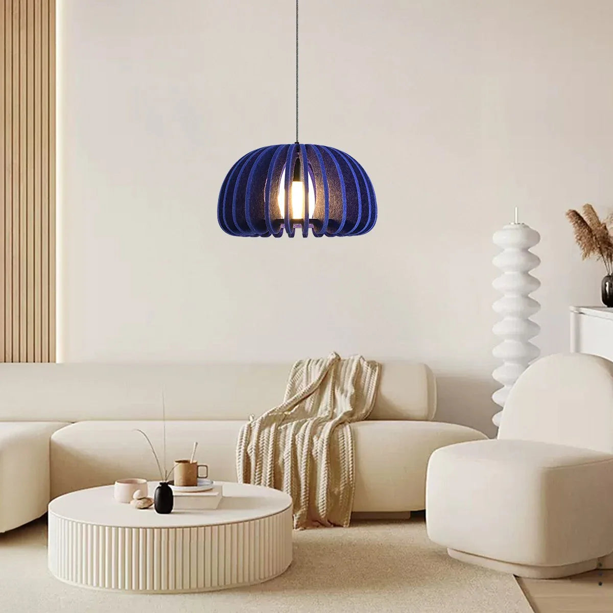 Feyran Half Circle Ball Birdcage Acoustic Pendant Light