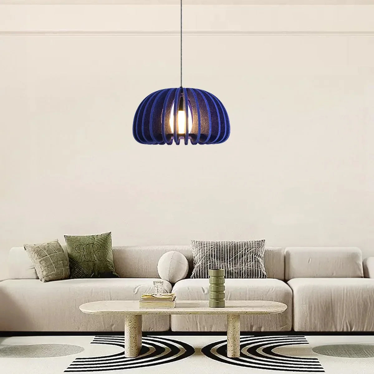 Feyran Half Circle Ball Birdcage Acoustic Pendant Light