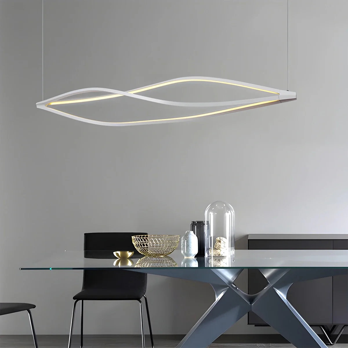 Feyran Helix Horizonta & Vertica Pendant Light