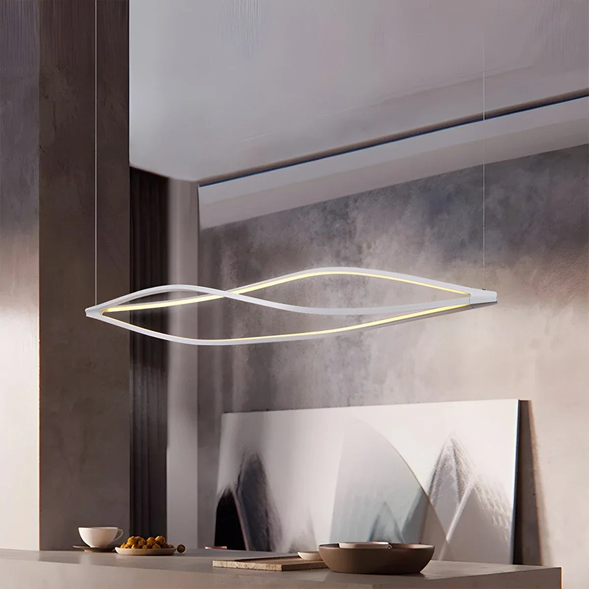 Feyran Helix Horizonta & Vertica Pendant Light