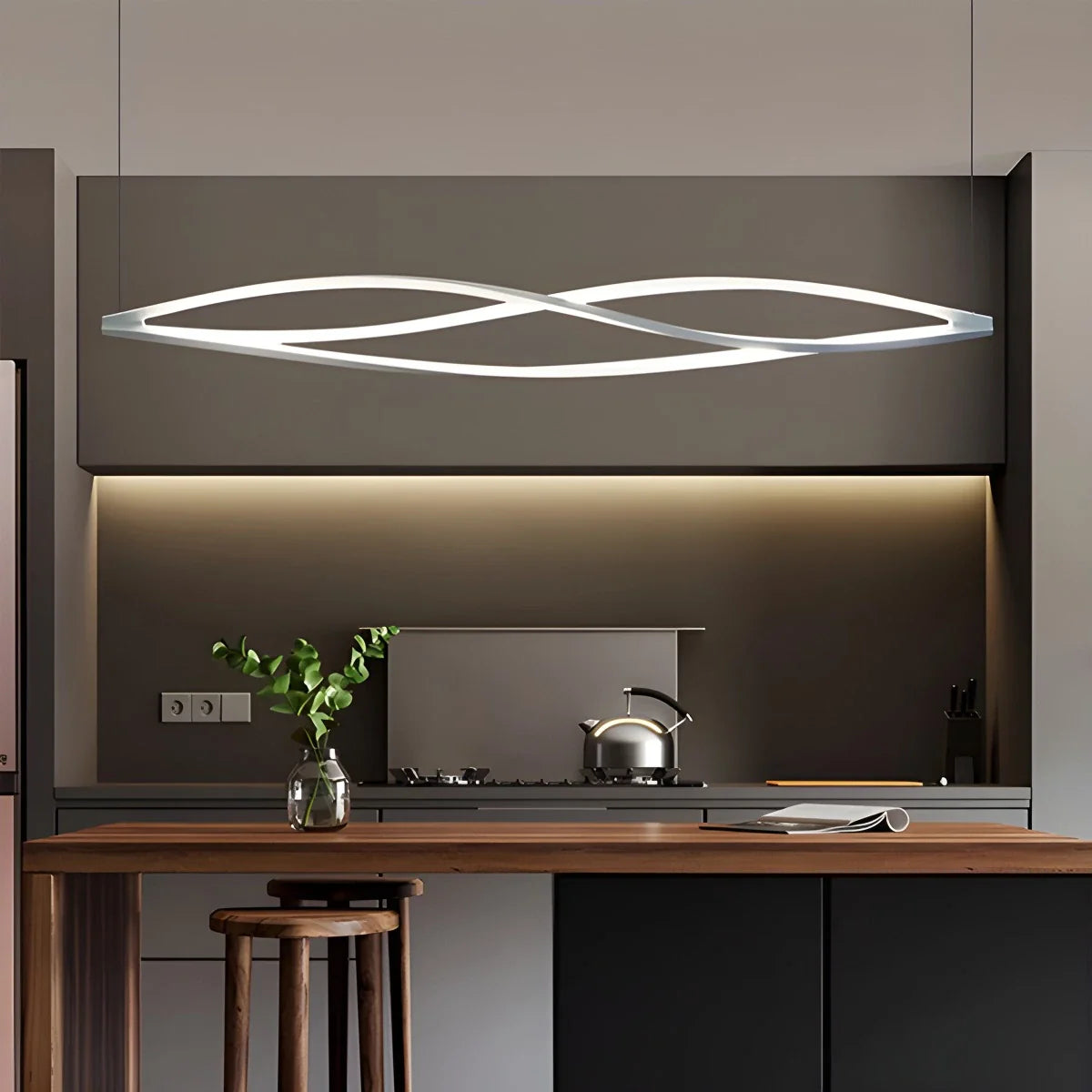 Feyran Helix Horizonta & Vertica Pendant Light