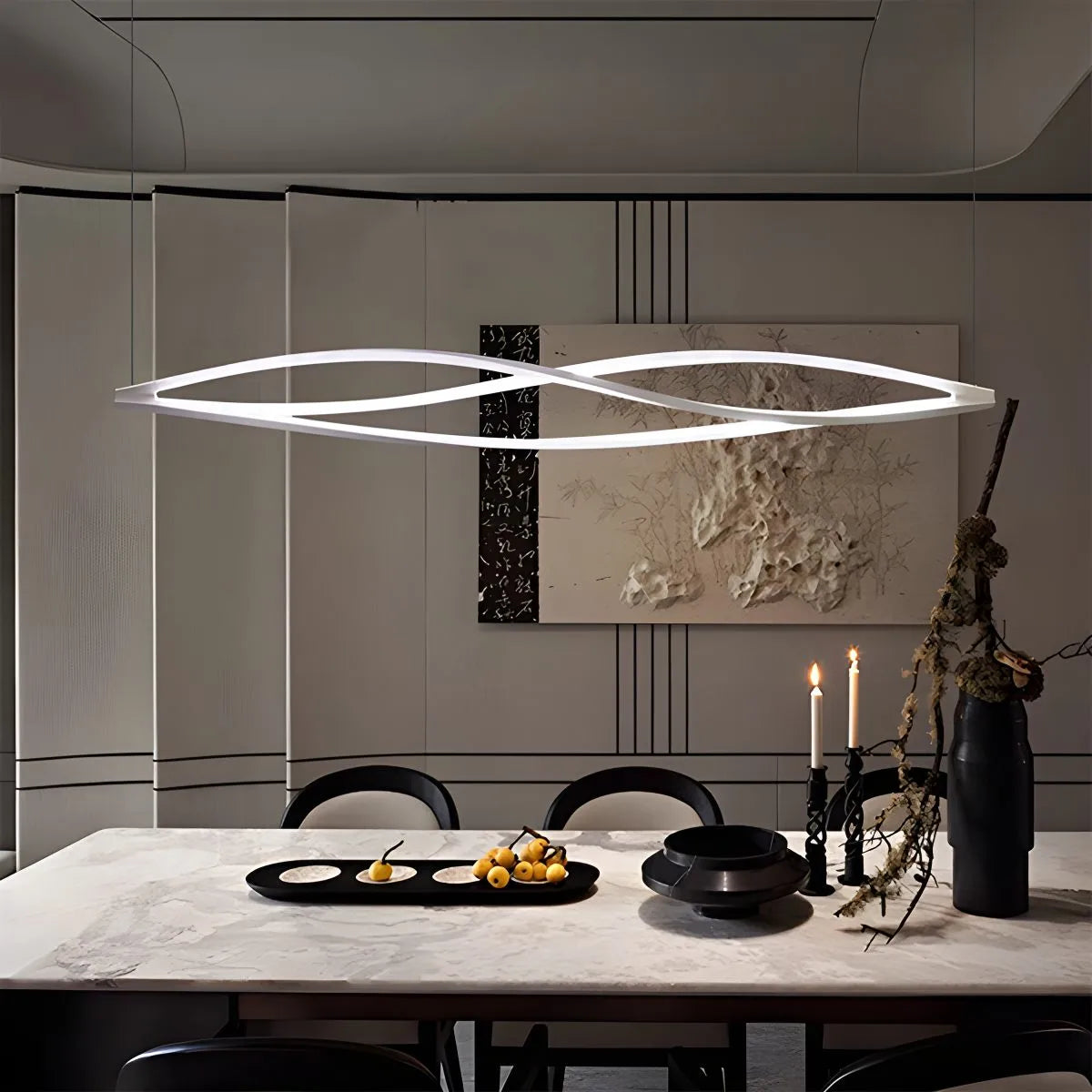 Feyran Helix Horizonta & Vertica Pendant Light