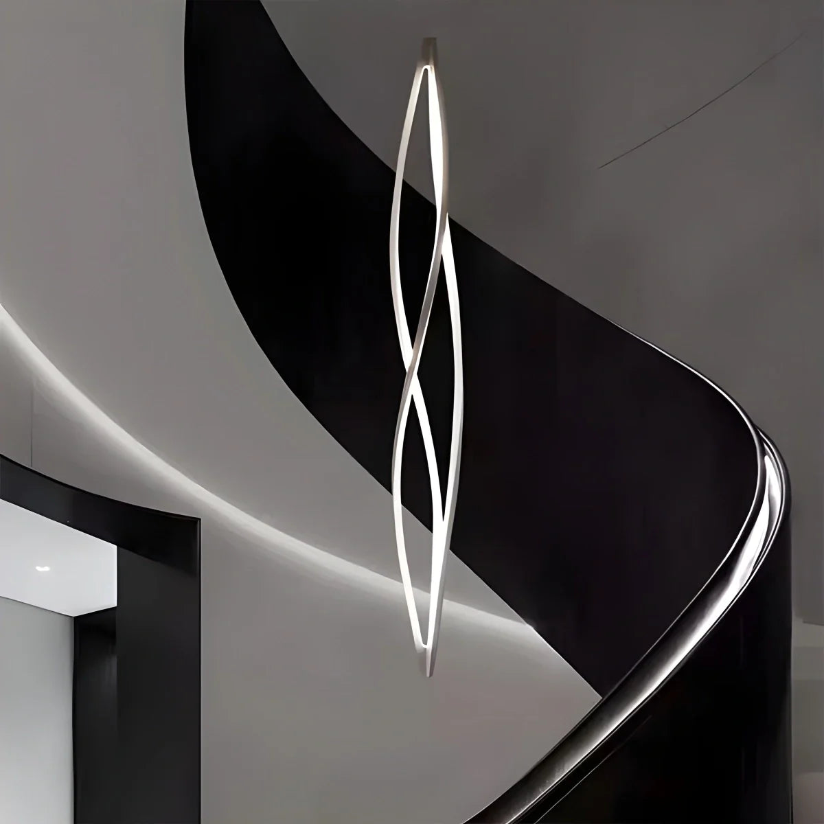 Feyran Helix Horizonta & Vertica Pendant Light