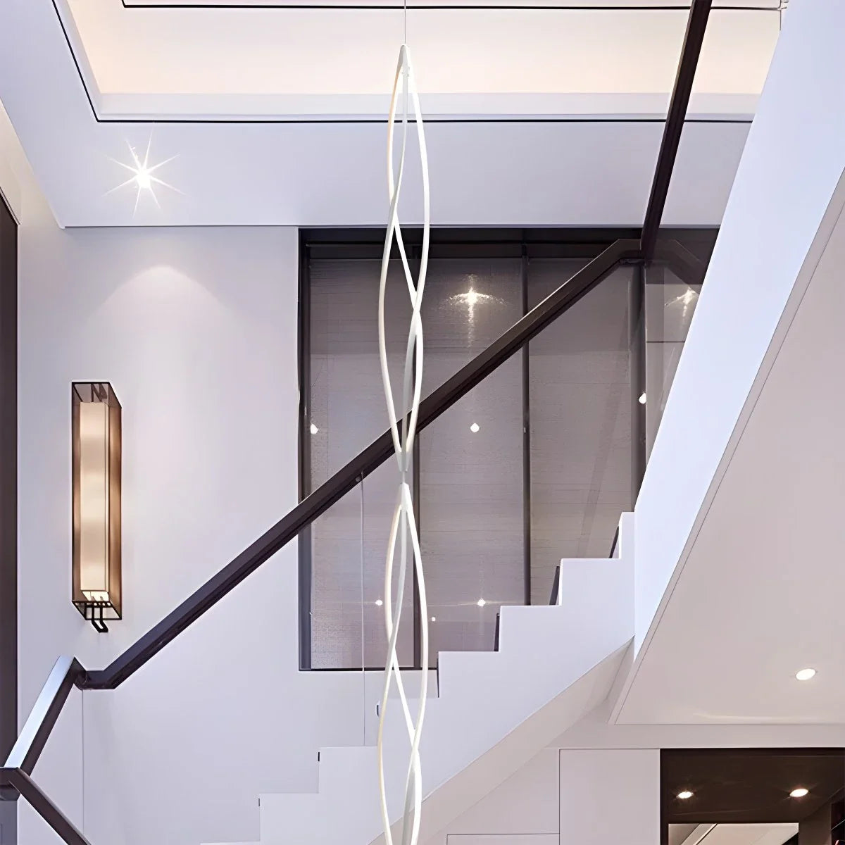 Feyran Helix Horizonta & Vertica Pendant Light