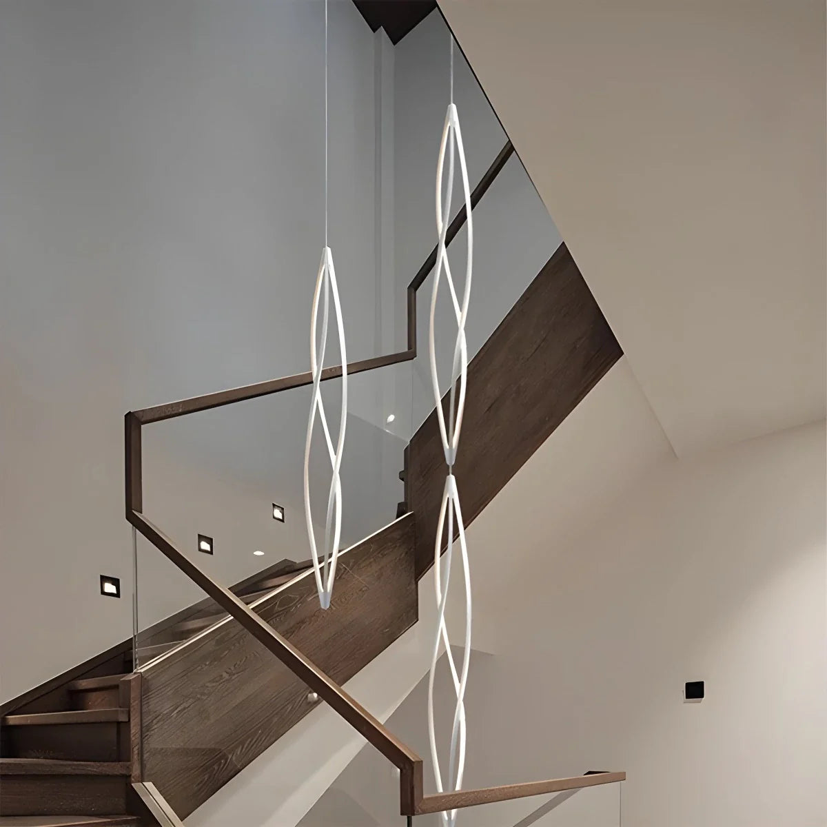 Feyran Helix Horizonta & Vertica Pendant Light