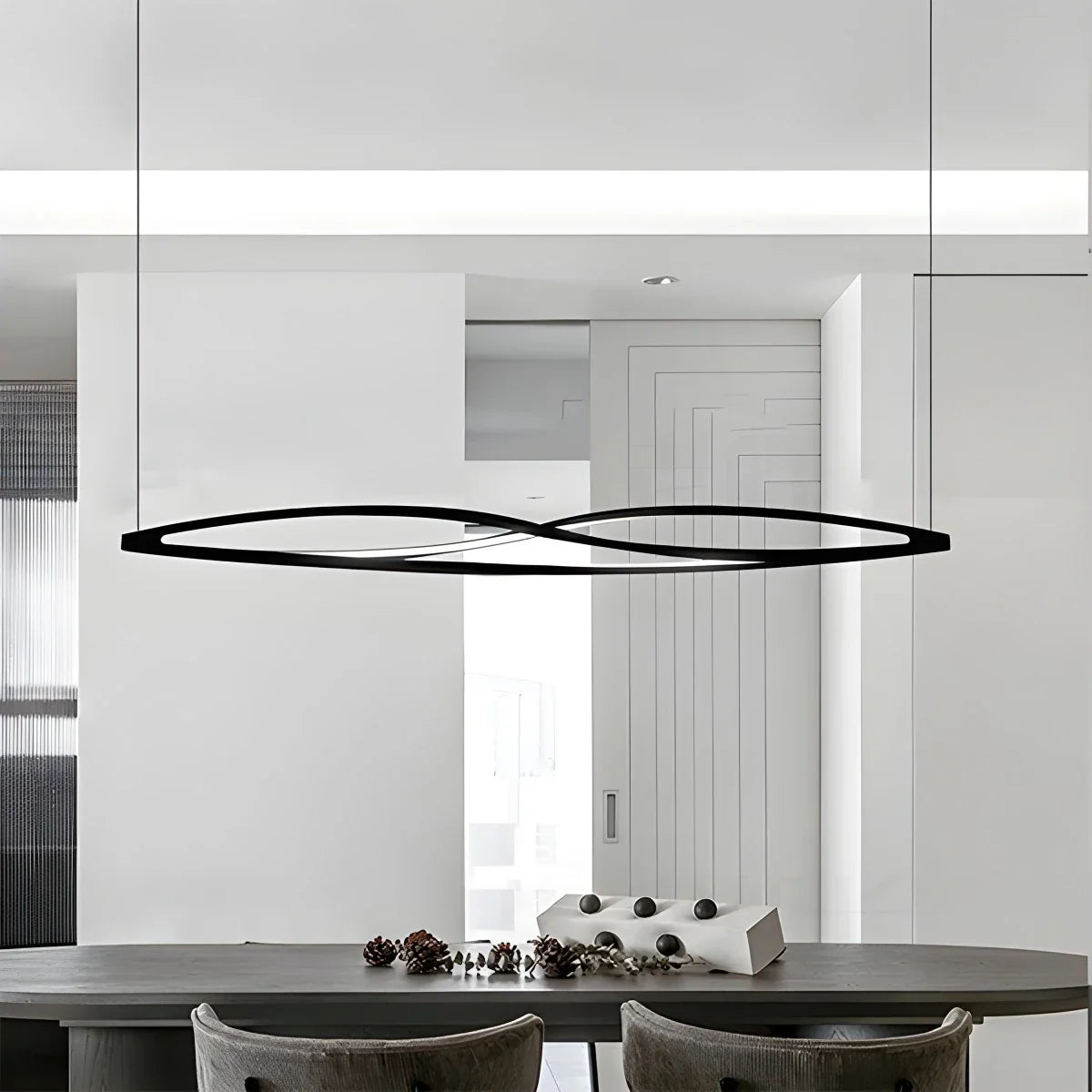 Feyran Helix Horizonta & Vertica Pendant Light