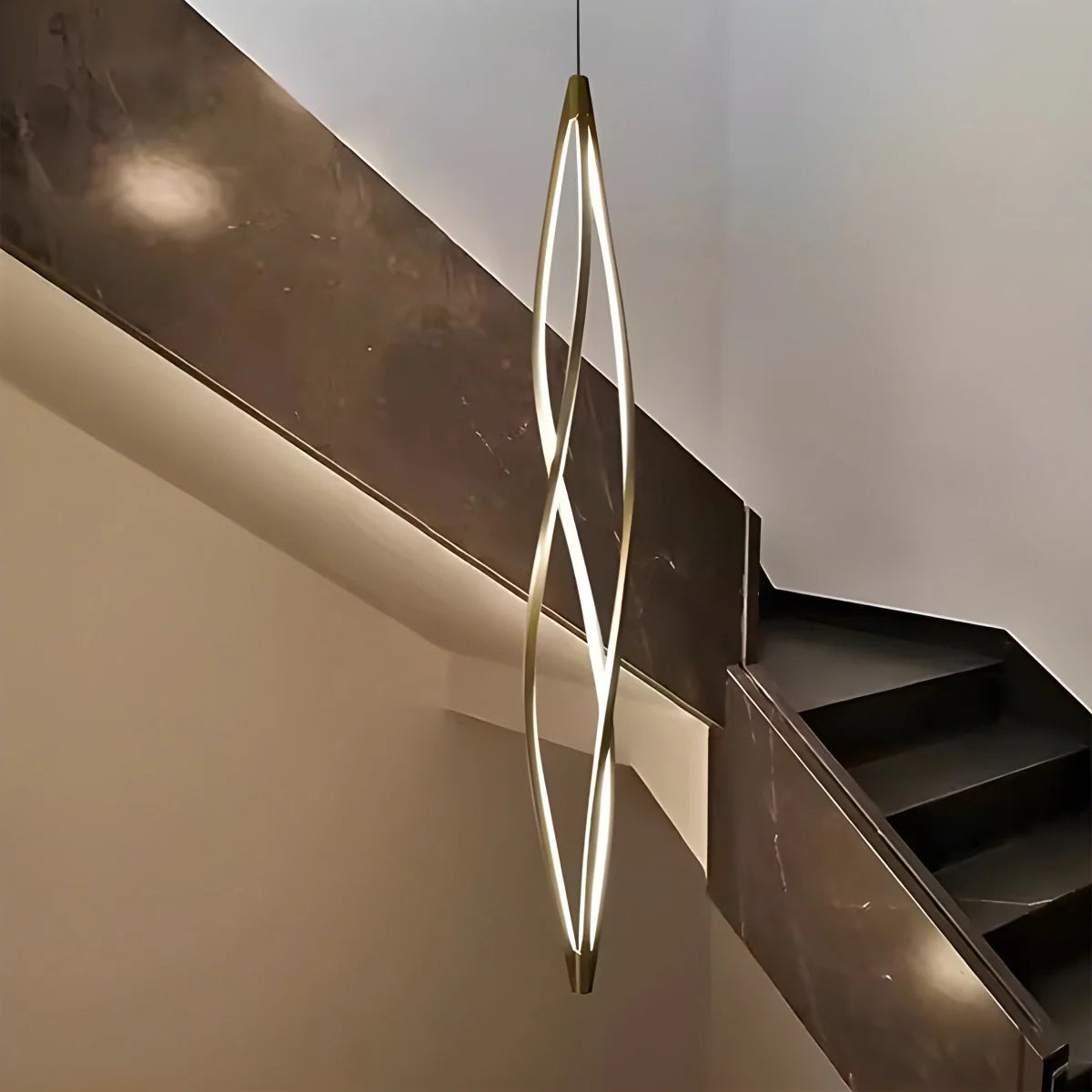 Feyran Helix Horizonta & Vertica Pendant Light