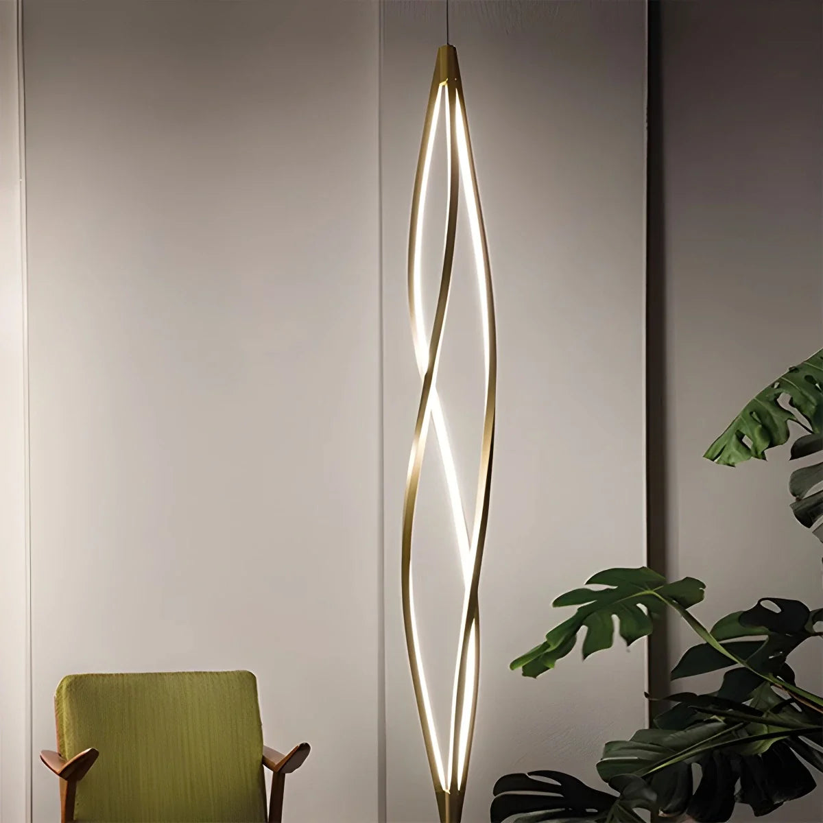 Feyran Helix Horizonta & Vertica Pendant Light