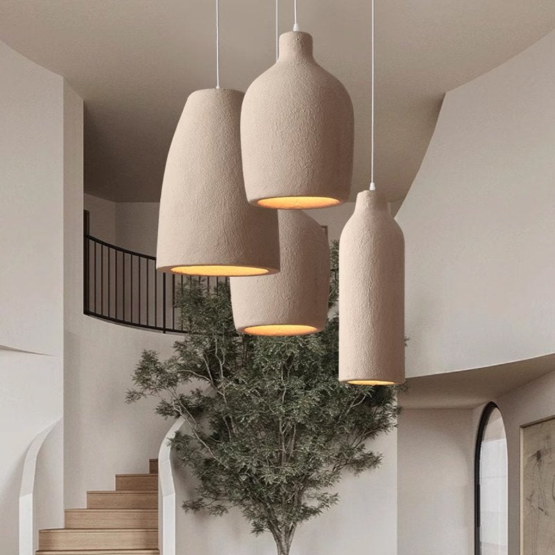 Feyran Simple Gypsum Pendant Lights for Dining Room