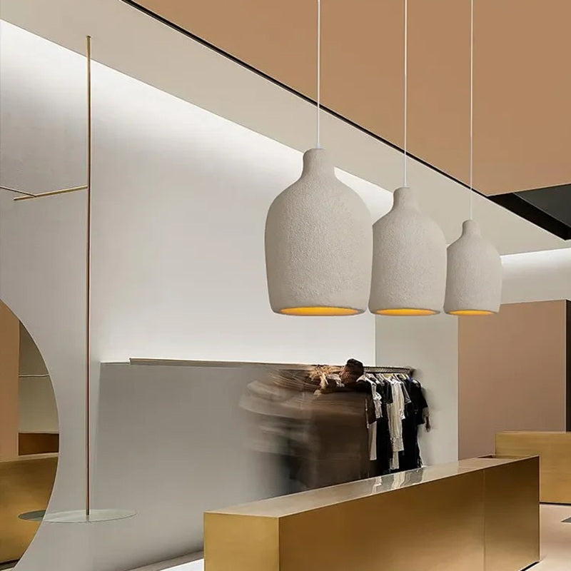 Feyran Simple Gypsum Pendant Lights for Dining Room