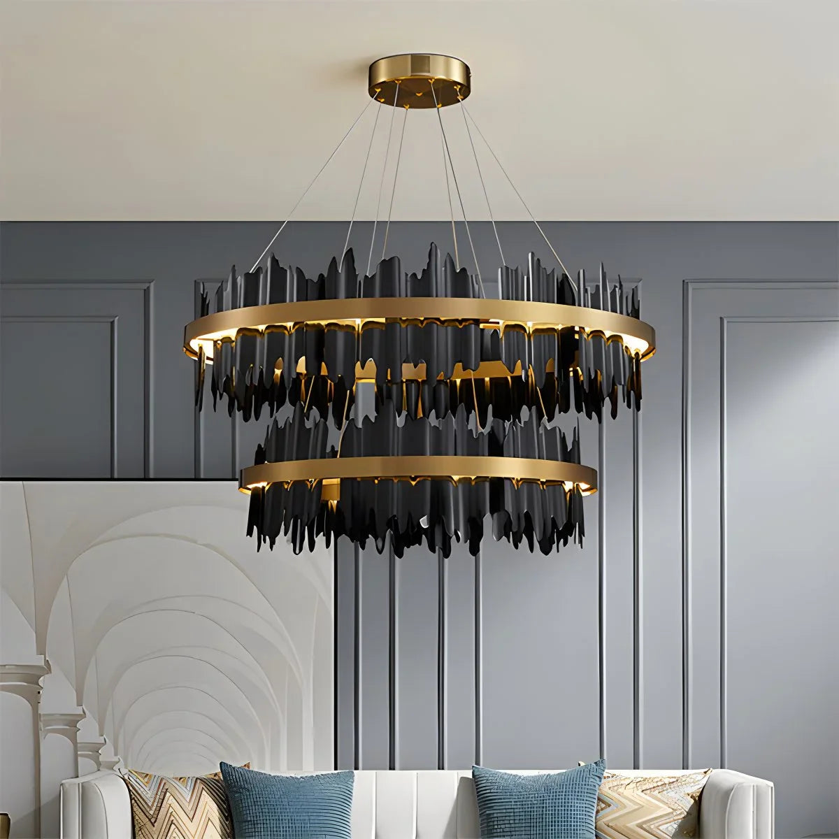 Feyran Modern Creative Round Chandelier