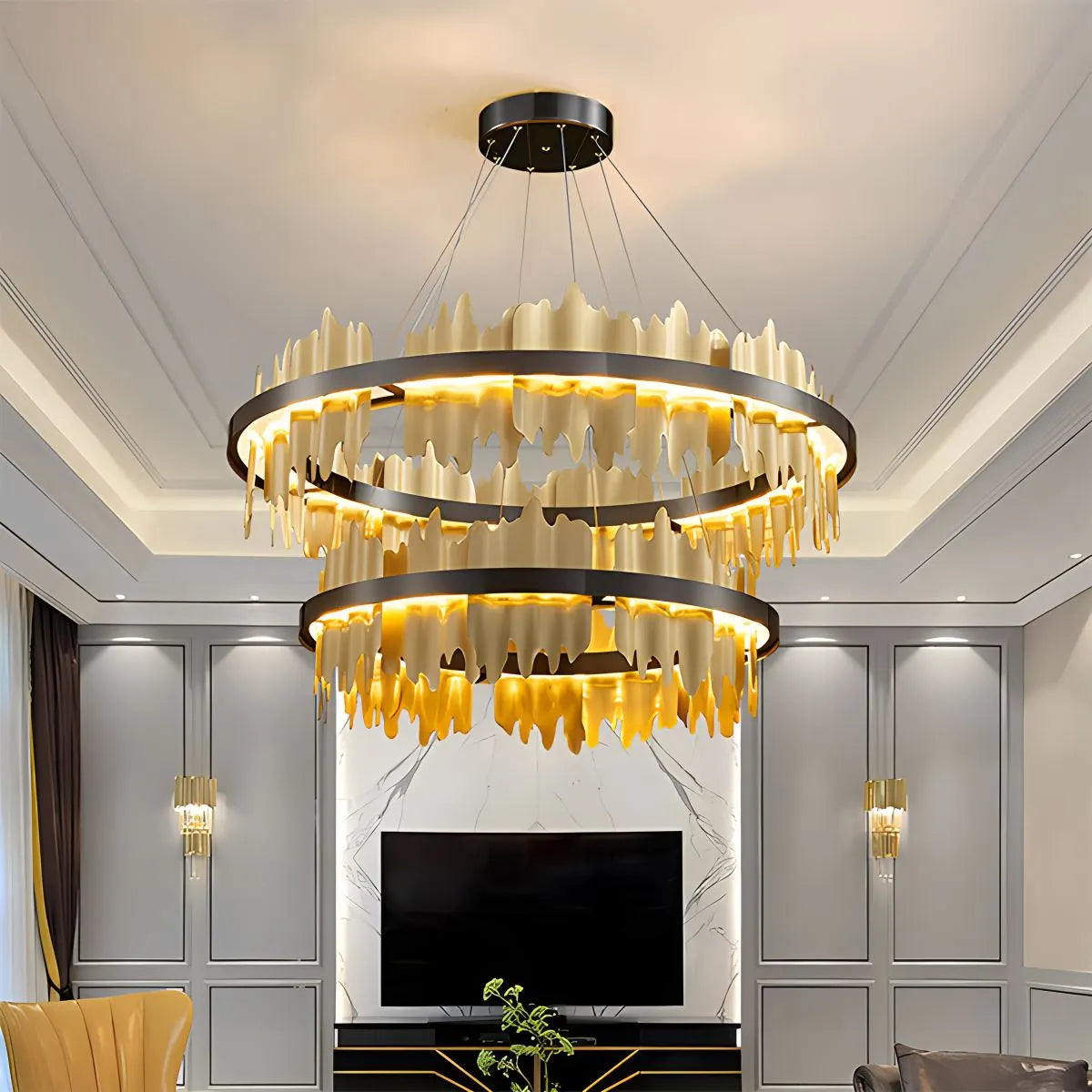 Feyran Modern Creative Round Chandelier