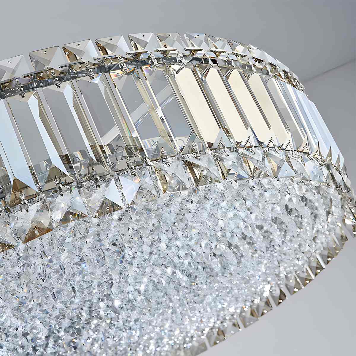 Feyran K9 Crystal Pendant Light for Dining Room