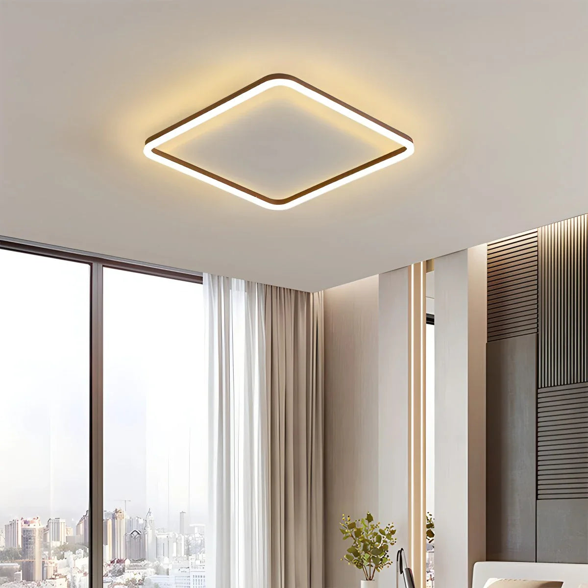 Feyran Modern Minimalism LED Square Ceiling Light