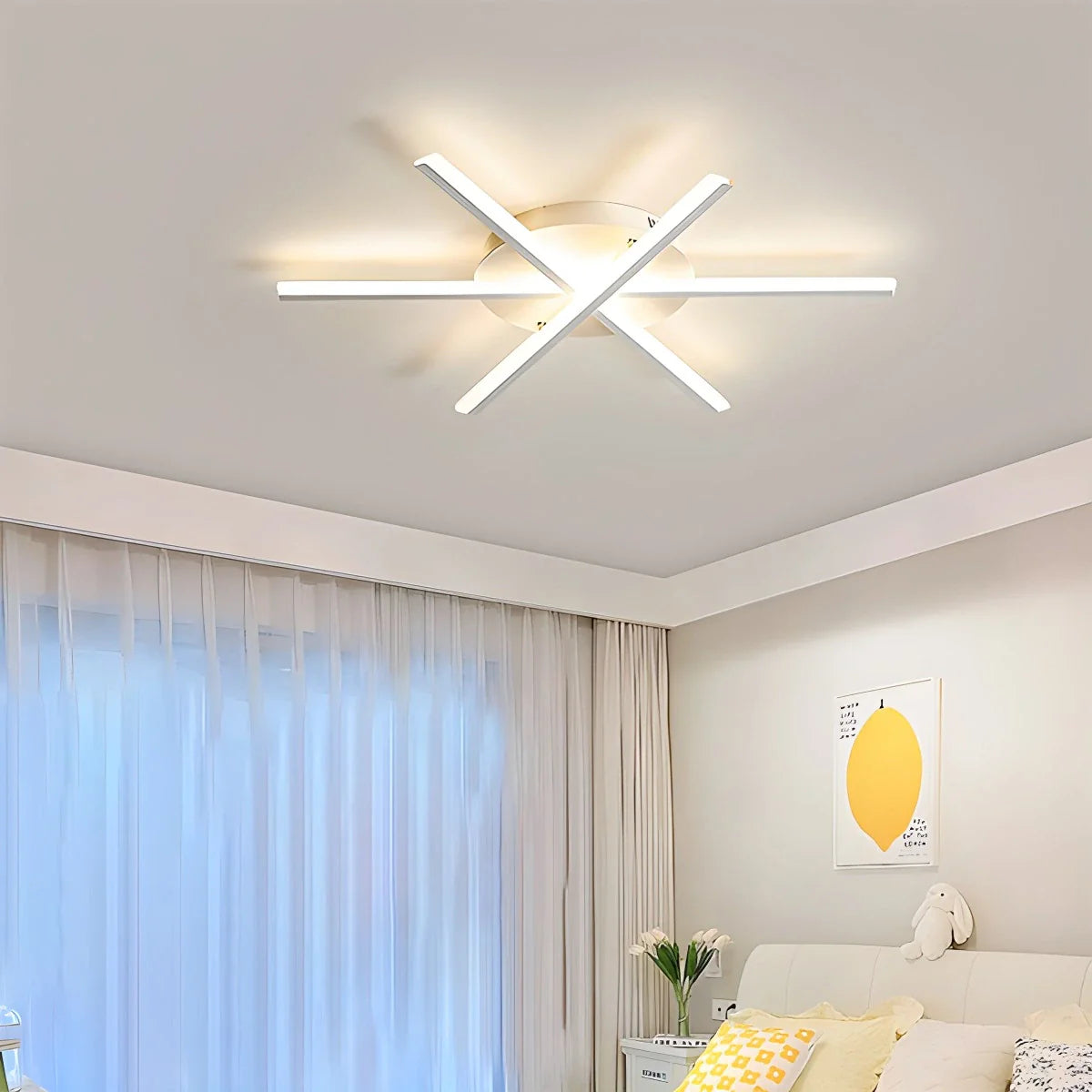 Feyran LED Strip Fan-Shaped Ceiling Lamp