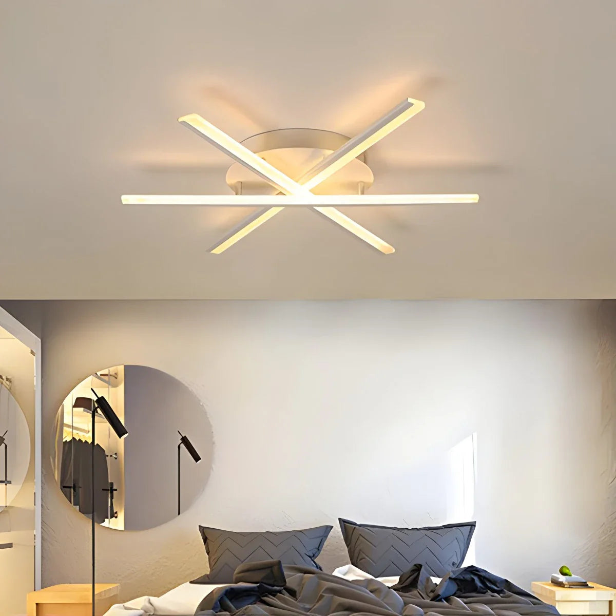 Feyran LED Strip Fan-Shaped Ceiling Lamp