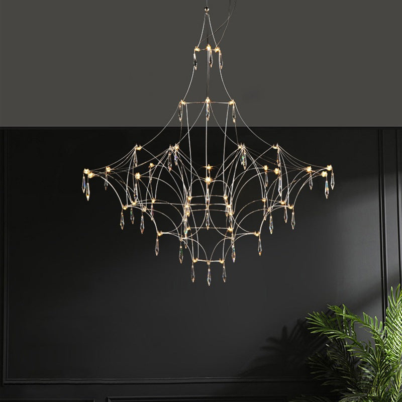 Feyran Adjustable Large Creativity Crystal Chandelier