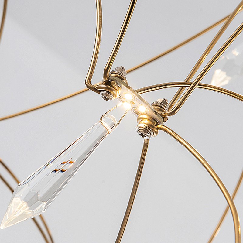 Feyran Adjustable Large Creativity Crystal Chandelier