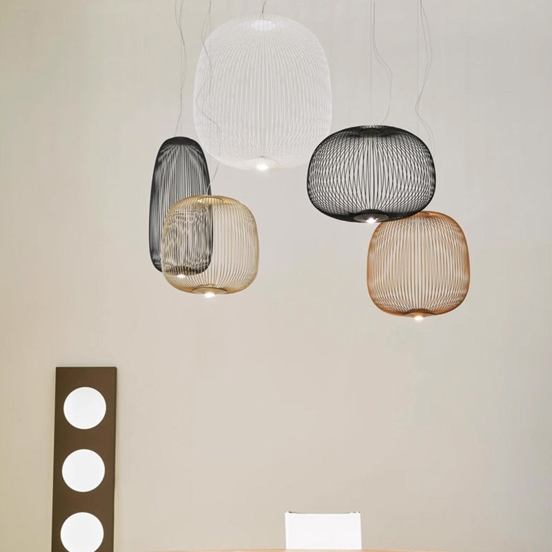 Feyran Foscarini Spokes Bird Cage Pendant Light
