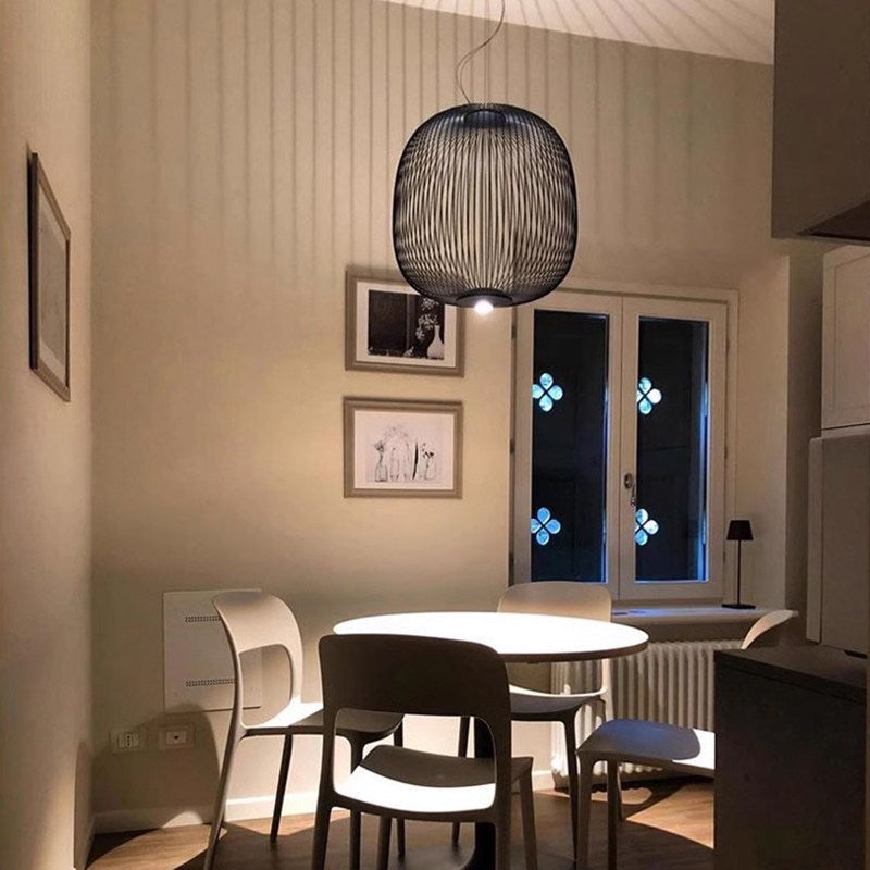 Feyran Foscarini Spokes Bird Cage Pendant Light