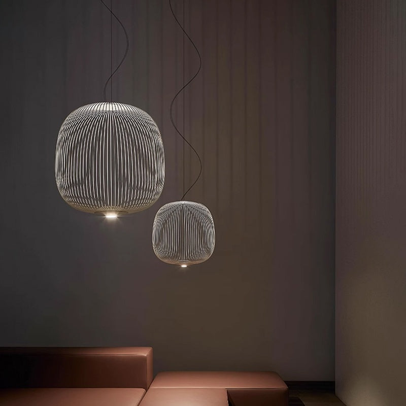 Feyran Foscarini Spokes Bird Cage Pendant Light