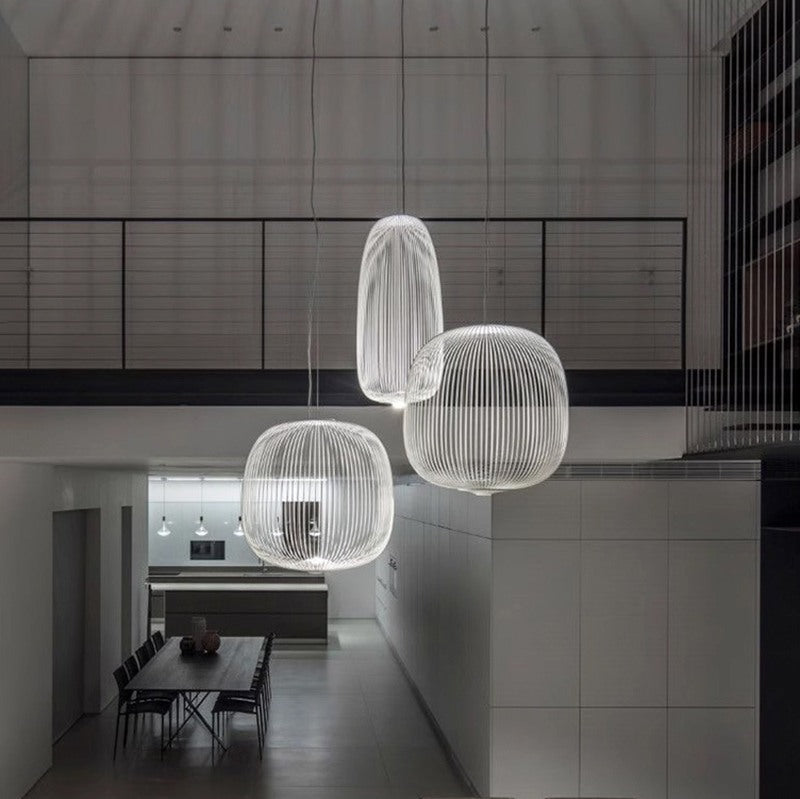 Feyran Foscarini Spokes Bird Cage Pendant Light