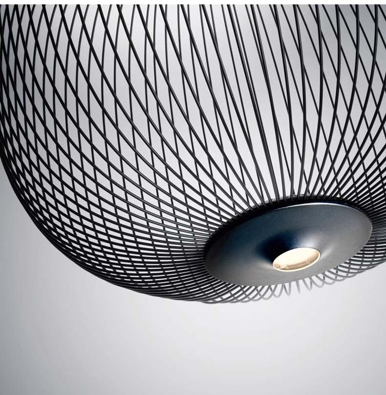 Feyran Foscarini Spokes Bird Cage Pendant Light