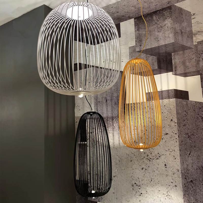 Feyran Foscarini Spokes Bird Cage Pendant Light